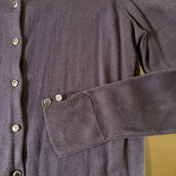 New York Co, Womens' Navy Cardigan, XL - Picture 3 of 5